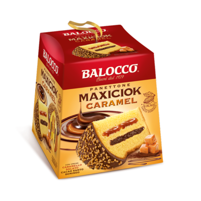 Pandoro Maxiciok Caramel 800gr