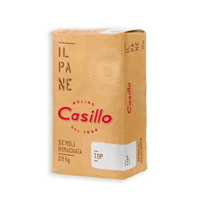 Semola di Grano Duro Rimacinata "CASILLO" TOP 25kg