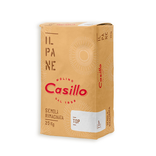 Sêmola de Grano Duro Rimacinata "CASILLO" TOP 25Kg