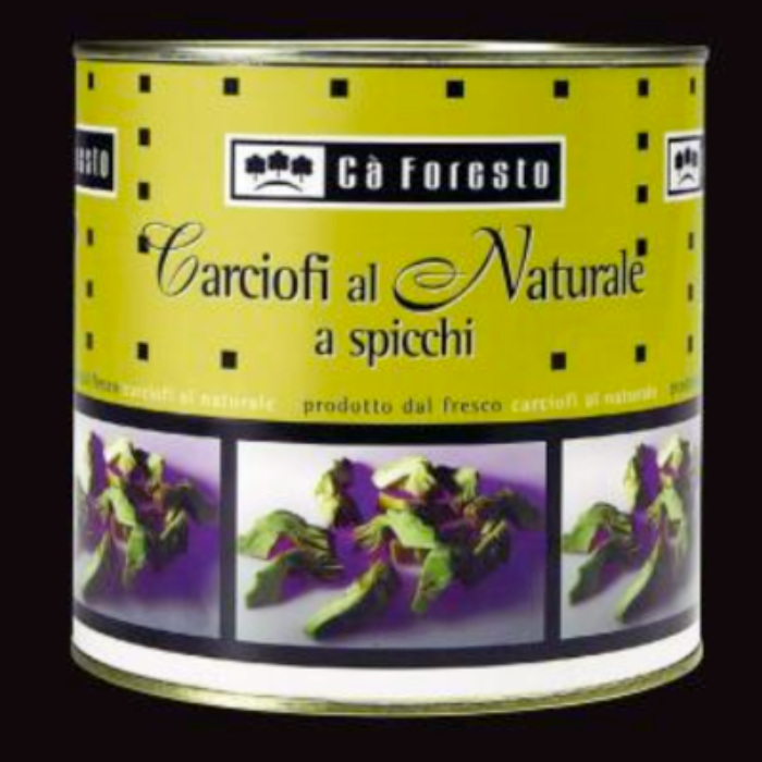 Carciofi al Naturale 2400gr