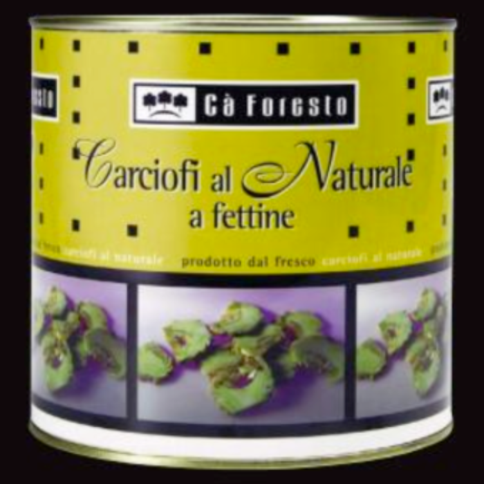 Carciofi Fettine al Naturale (2400g)