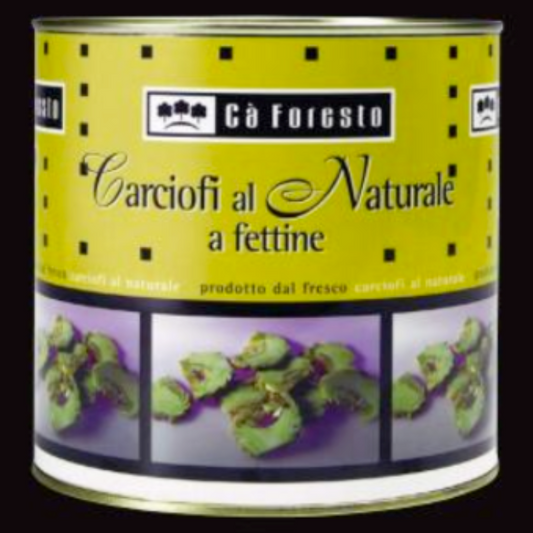 Carciofi Fettine al Natural 2.4kg